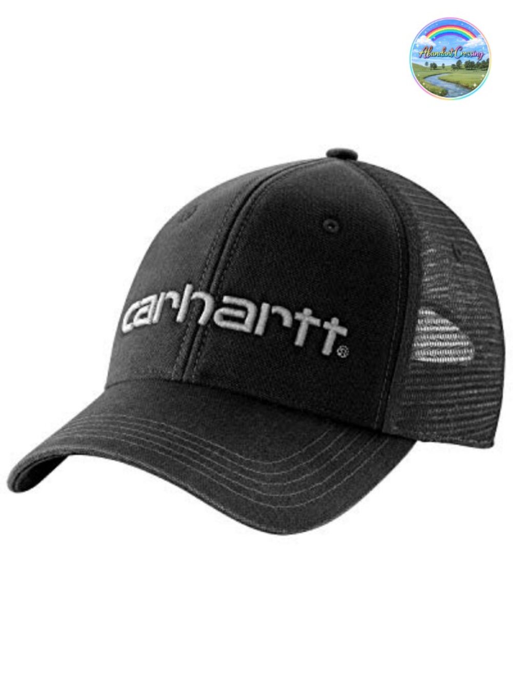 Canvas Mesh-Back Baseball Cap FastDry Moisture Wicking Graphic Hat